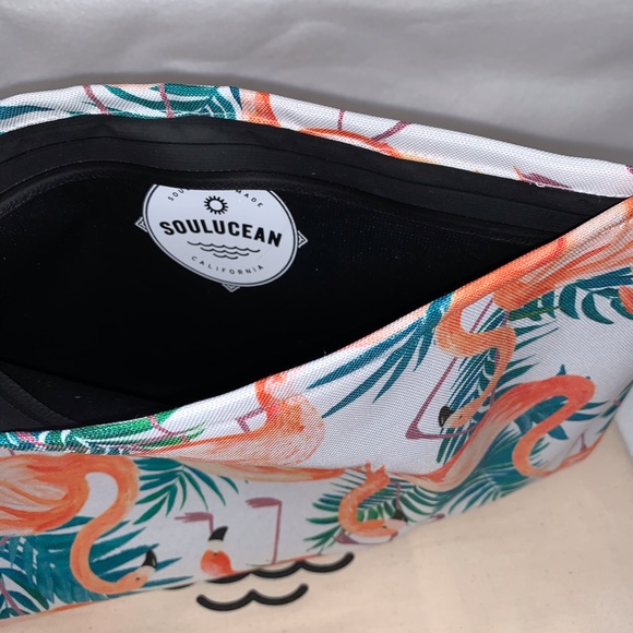 Soulucean Wet Bag Clutch bnwt - Picture 4 of 4